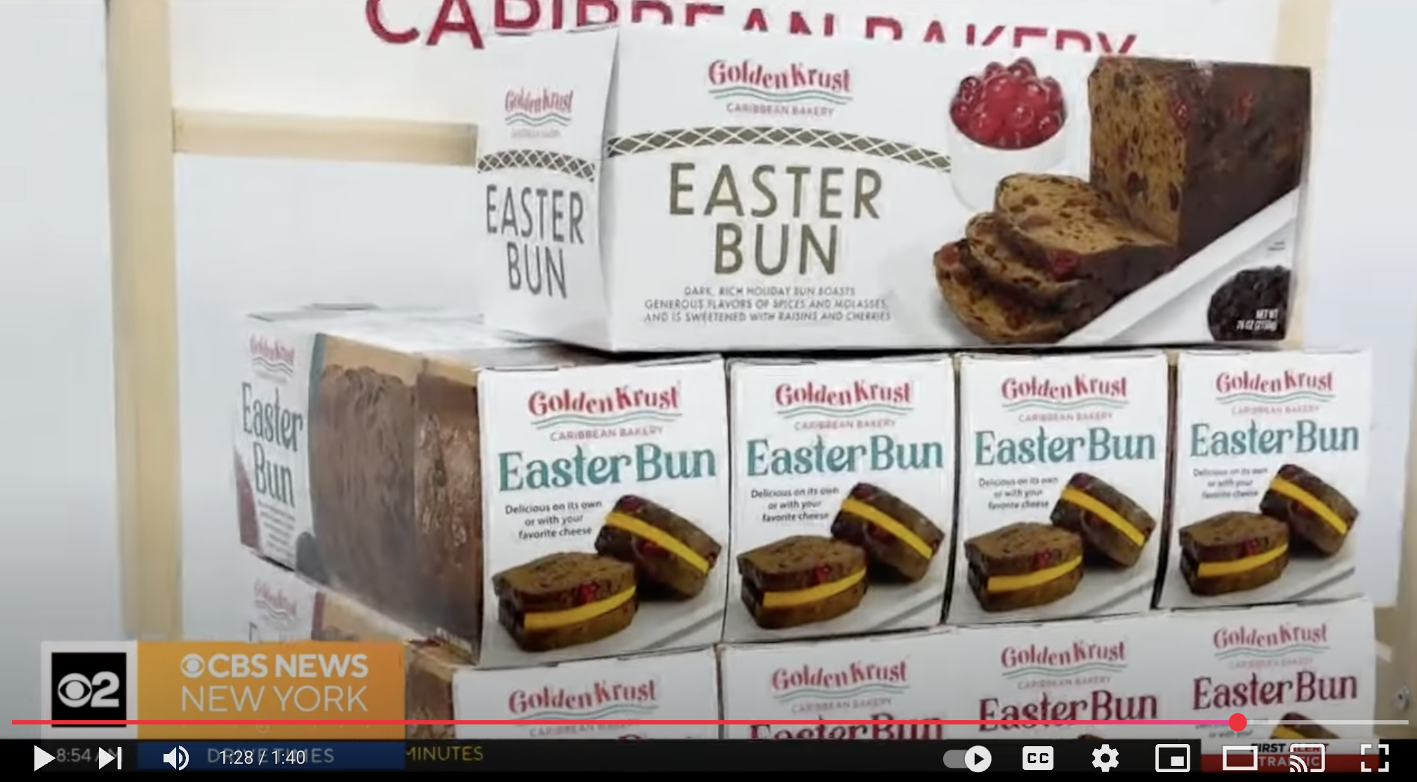 CBS Segment Features GK Easter Bun